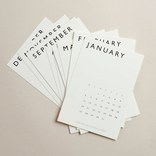 2026 Postcard Calendar