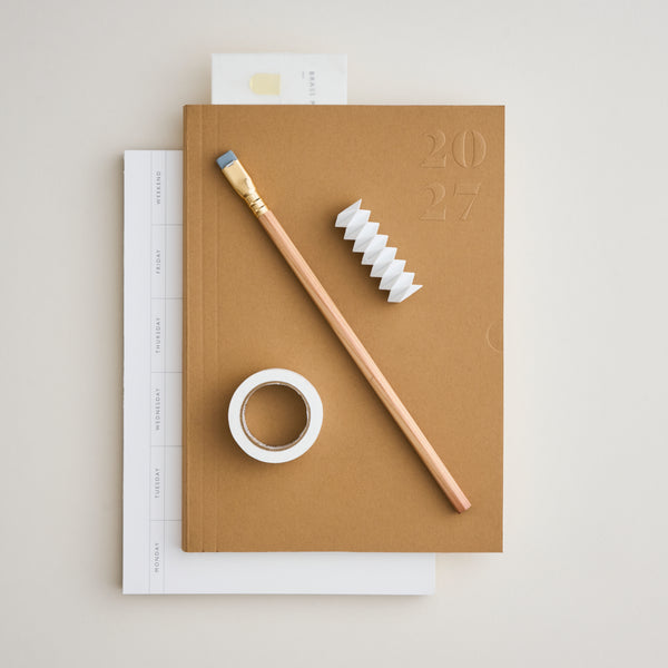 2027 Diary Set | Sand