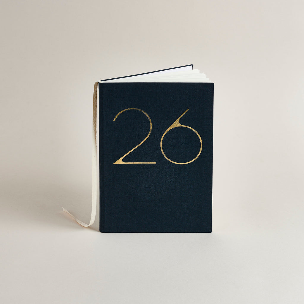 Navy Linen 2026 diary