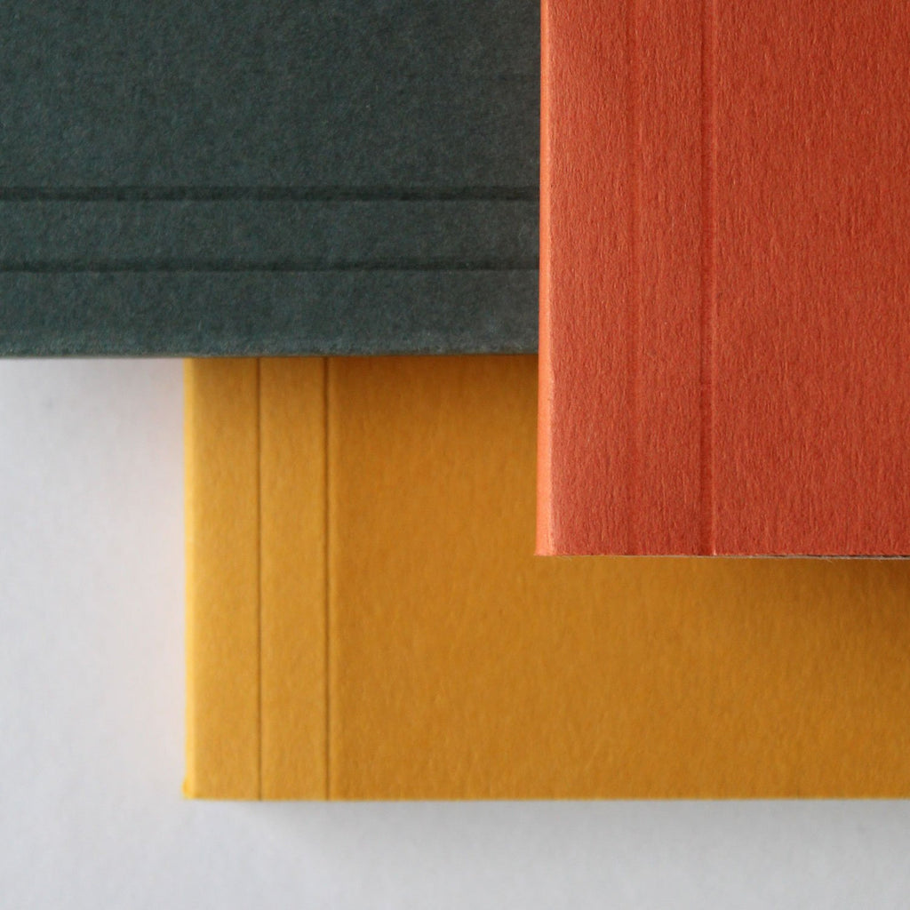 Mark+Fold's 2021 Notebooks, to celebrate the 5th anniversary and bring together the best bits of all our previous batches. Mark+Fold the modern stationer.